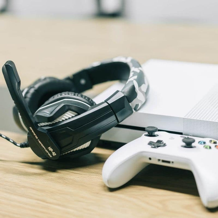 EAN 3760210999941 - Steelplay HP42 Auriculares Alámbrico Diadema Juego Camuflaje imagen 2
