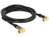 EAN 4043619888658 - DeLOCK 88865 cable coaxial RG-6/U 2 m IEC Negro imagen 1