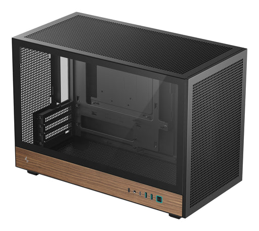 EAN 6933412765653 - DeepCool CH260 WOOD Micro Torre Negro, Madera imagen 1