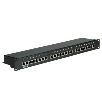 EAN 7611990173891 - VALUE Cat.5e Patch Panel 24P, STP, black imagen 1