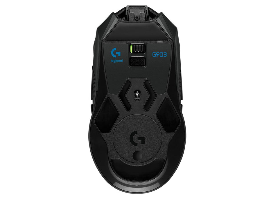 EAN 5099206083943 - Logitech G 910-005673 ratón Juego Ambidextro RF inalámbrico Óptico 25600 DPI imagen 7