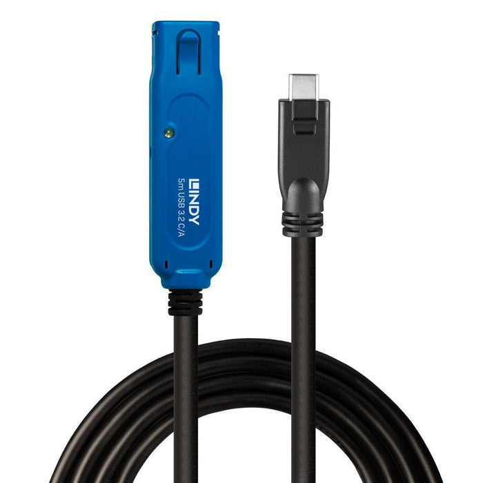 EAN 4002888433808 - Lindy 43380 cable USB USB 3.2 Gen 1 (3.1 Gen 1) 5 m USB C USB A Negro imagen 1