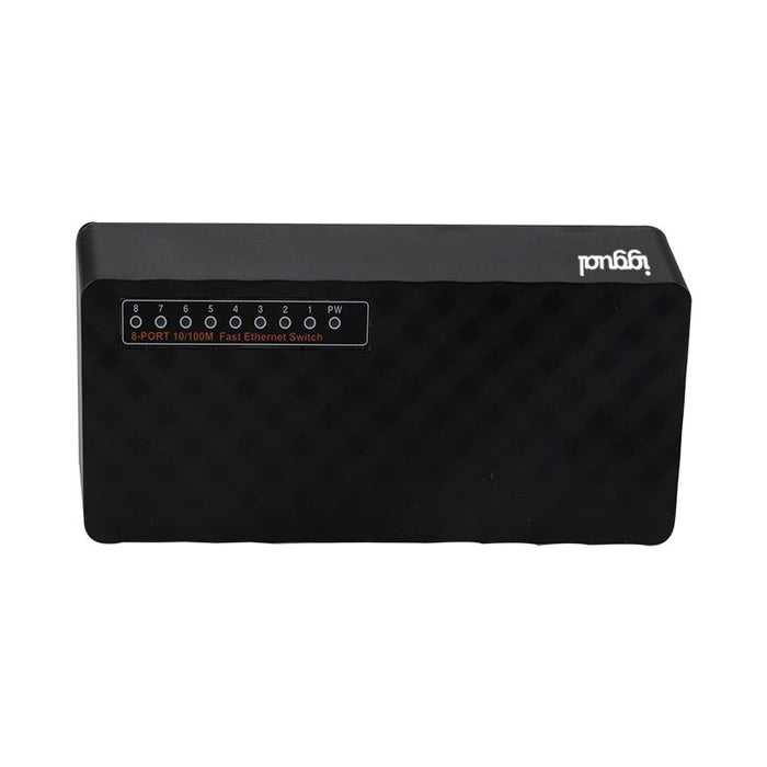 EAN 8435364316719 - iggual FES800 No administrado Fast Ethernet (10/100) Negro imagen 3