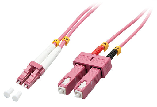 EAN 4002888463621 - Lindy 46362 Cable de fibra óptica e InfiniBand 3 m LC SC Rosa imagen 1