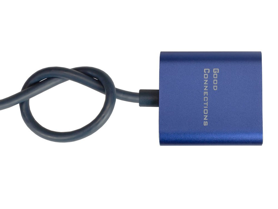 EAN 4014619709151 - Alcasa DP-AD07 adaptador de cable de vídeo 0,2 m DisplayPort HDMI Azul imagen 5