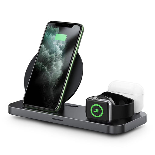 EAN 3760170884035 - Urban Factory SWC35UF cargador de dispositivo móvil Auriculares, Reloj inteligente, Teléfono Negro Baterí imagen 2