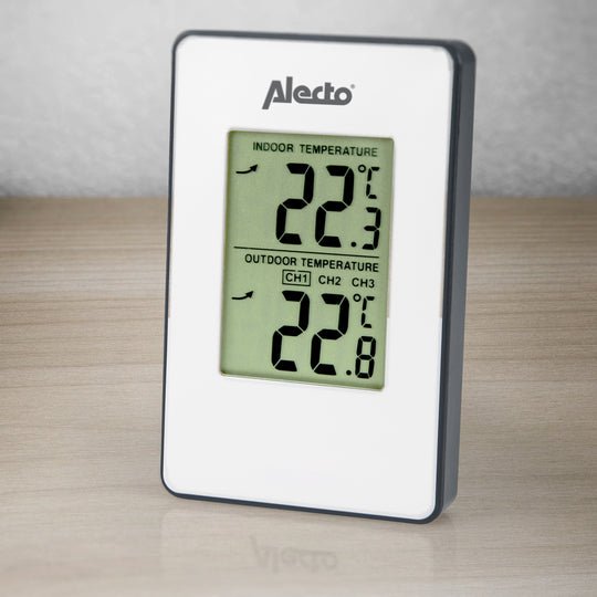EAN 8712412676217 - Alecto WS-1050 estación meteorológica digital Blanco LCD Batería imagen 9