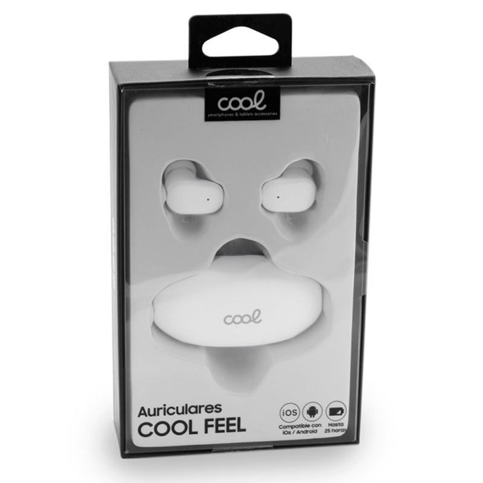 EAN 8434847064642 - COOL Accesorios Feel Auriculares Inalámbrico Dentro de oído Llamadas/Música USB Tipo C Bluetooth Blanco imagen 10