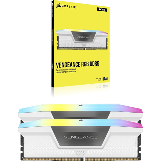 EAN 0840006677116 - Corsair Vengeance RGB CMH64GX5M2B6000C30W módulo de memoria 64 GB 2 x 32 GB DDR5 288-pin DIMM imagen 2