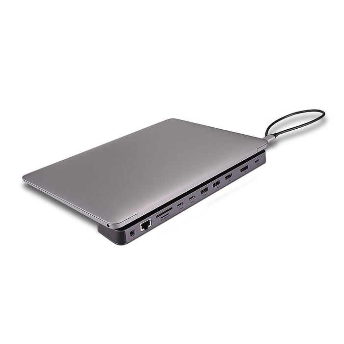 EAN 4002888433921 - Lindy 43392 base para portátil y replicador de puertos Acoplamiento USB 3.2 Gen 1 (3.1 Gen 1) Type-C Antr imagen 4