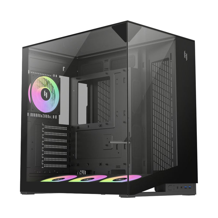 EAN 6931858712224 - GameMax NEX C56 VC BK carcasa de ordenador Midi Tower Negro imagen 2