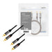 EAN 4052792052398 - LogiLink CA1202 cable de audio 1 m 2 x RCA Negro imagen 5