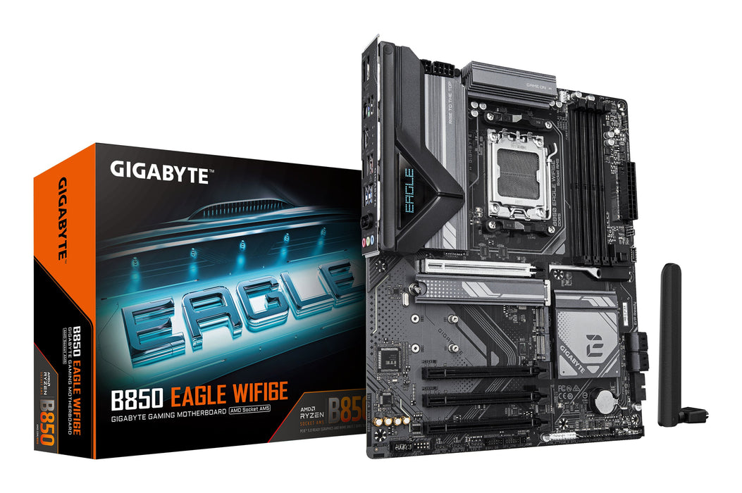 EAN 0889523046302 - GIGABYTE B850 EAGLE WIFI6E placa base AMD B850 Zócalo AM5 ATX imagen 1