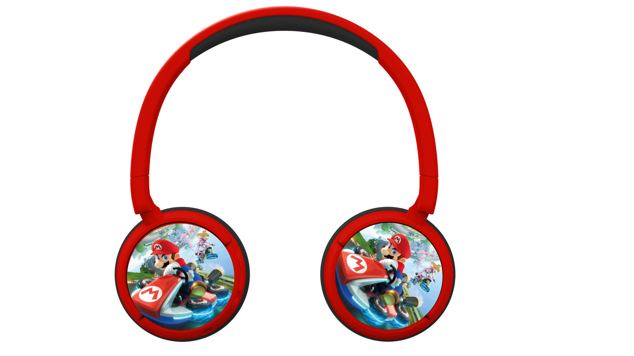 EAN 5055371625333 - OTL Technologies Super Mario Mario Kart Auriculares Inalámbrico y alámbrico Diadema Juego Bluetooth Rojo imagen 4