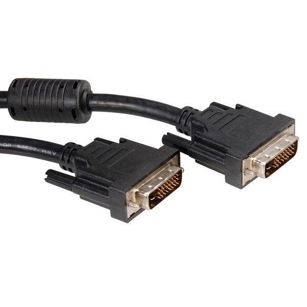EAN 7611990198108 - ROLINE 11.04.5521 cable DVI 1 m DVI-D Negro imagen 1