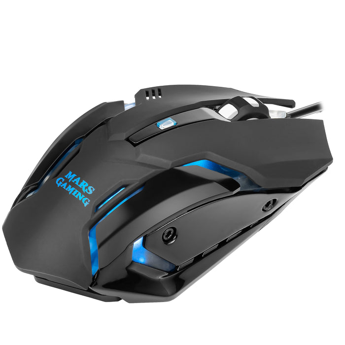 EAN 4710562759136 - Mars Gaming MCPRGB2FR teclado Ratón incluido Juego USB AZERTY Francés Negro imagen 10