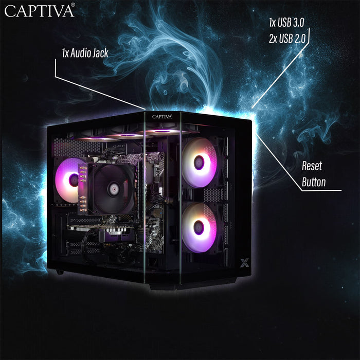 EAN 4046373925430 - CAPTIVA 92543 PCs/estación de trabajo AMD Ryzen™ 7 5700X 32 GB DDR4-SDRAM 2 TB SSD NVIDIA GeForce RTX 506 imagen 6