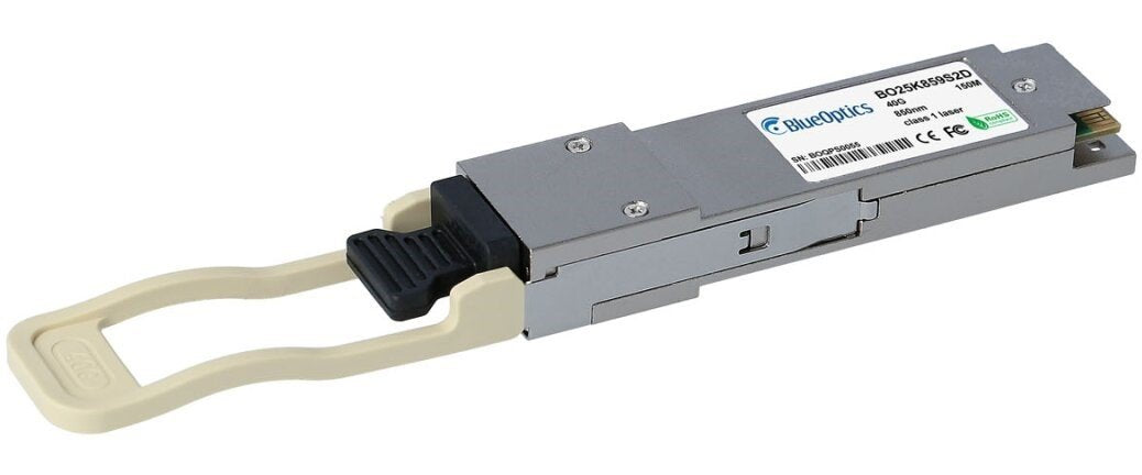 EAN 4063232628400 - BlueOptics E40GQSFPSR-BO red modulo transceptor Fibra óptica 40000 Mbit/s QSFP 850 nm imagen 1