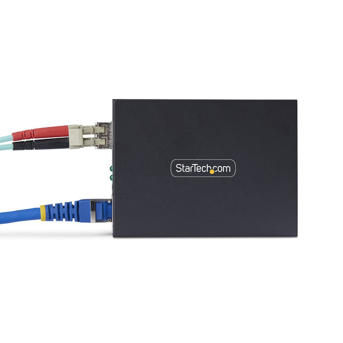 EAN 65030919876 - StarTech.com MCM1110SMLC40 convertidor de medio 2000 Mbit/s 1310 nm Monomodo Negro imagen 5