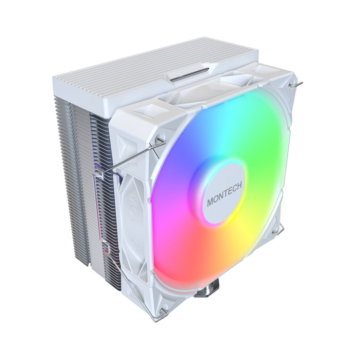 EAN 4710562748932 - Montech NX400 ARGB Procesador Refrigerador de aire 12 cm Blanco 2 pieza(s) imagen 2