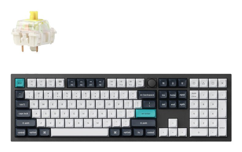 EAN 4895248865766 - Keychron Q6 Max teclado Universal USB + RF Wireless + Bluetooth QWERTY Negro imagen 1