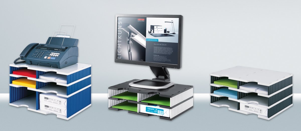 EAN 7612176107808 - Styro styrodoc duo archivador organizador Poliestirol Negro, Gris imagen 2