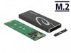 EAN 4043619420032 - DeLOCK 42003 caja para disco duro externo Caja externa para unidad de estado sólido (SSD) Negro imagen 3