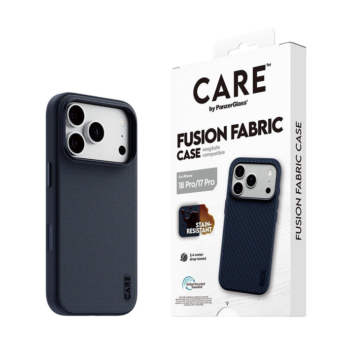 EAN 5715685044649 - PanzerGlass CARE™ by ® Fusion Fabric Case Blue w. MagSafe iPhone 18 Pro | 17 Pro funda para teléfono móvi imagen 6