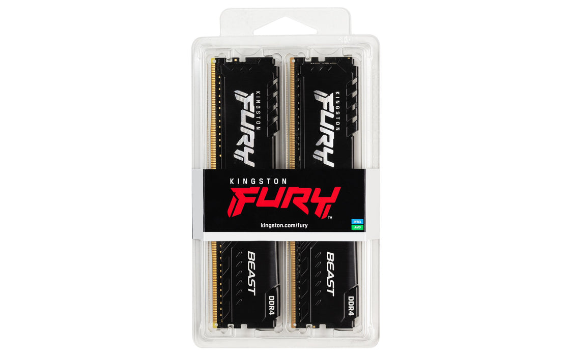 EAN 0740617317862 - Kingston Technology FURY Beast módulo de memoria 8 GB 2 x 4 GB DDR4 2666 MT/s 288-pin DIMM imagen 6