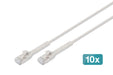 EAN 4016032504221 - Digitus DK-1632-A-010B-10 cable de red Cat6a F/FTP (FFTP) imagen 1