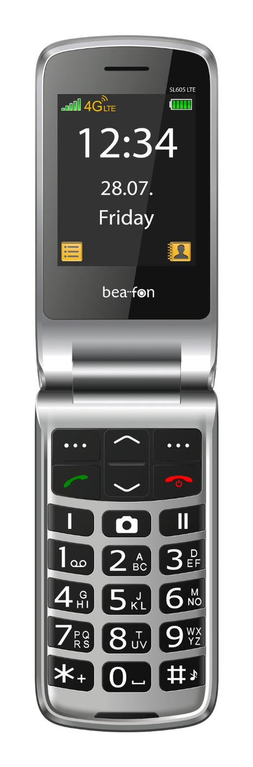 EAN 9120124824229 - Beafon SL645plus LTE 7,11 cm (2.8") 120 g Negro, Plata Teléfono con cámara imagen 2