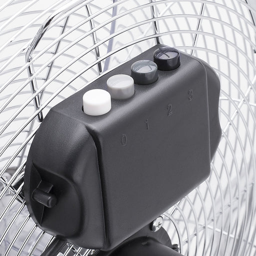 EAN 8713016043344 - Tristar VE-5885 ventilador Negro, Acero inoxidable imagen 2