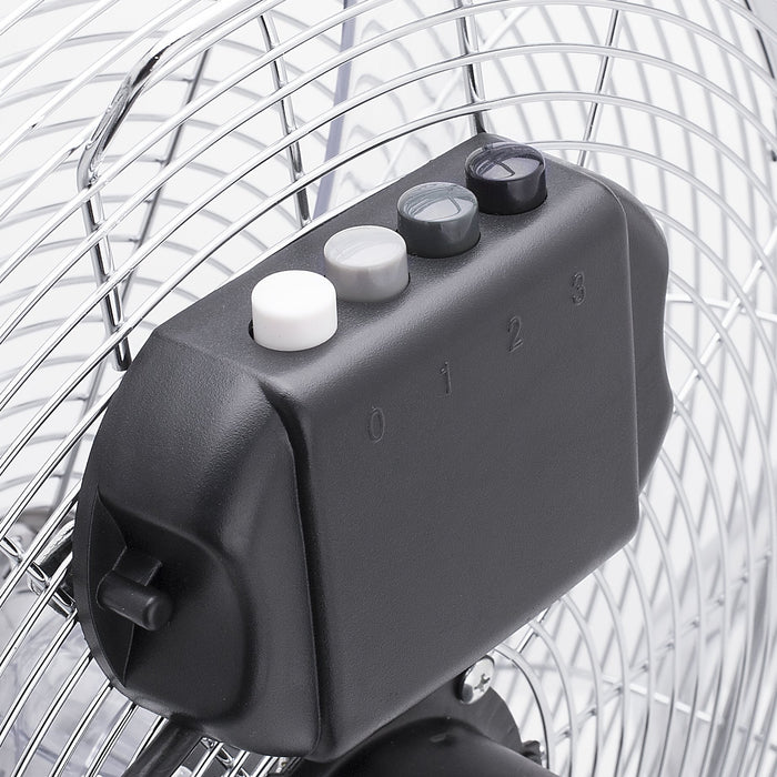 EAN 8713016043344 - Tristar VE-5885 ventilador Negro, Acero inoxidable imagen 2