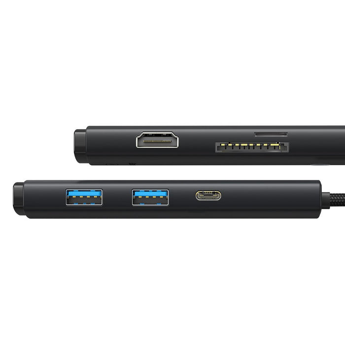 EAN 6932172606329 - Baseus WKQX050001 hub de interfaz USB Tipo C 5000 Mbit/s Negro imagen 2