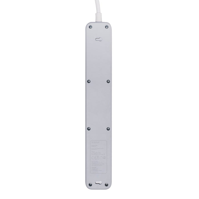 EAN 5901986047858 - Savio Power strip 5 sockets 5m white LZ-10 5 salidas AC Tipo C Blanco imagen 6