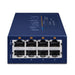 EAN 4711605285490 - PLANET UPOE-400 switch Fast Ethernet (10/100) Energía sobre Ethernet (PoE) Azul imagen 2