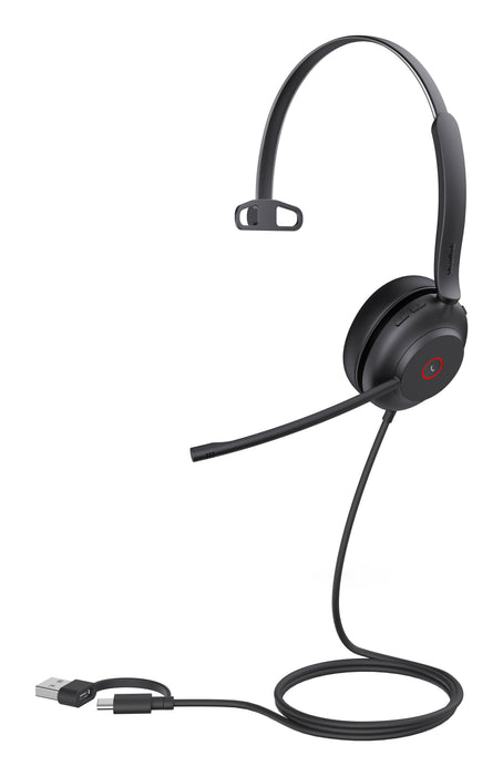 EAN 6938818319158 - Yealink UH37 Mono UC Auriculares Alámbrico Diadema Oficina/Centro de llamadas USB Type-C / USB Type-A Neg imagen 1