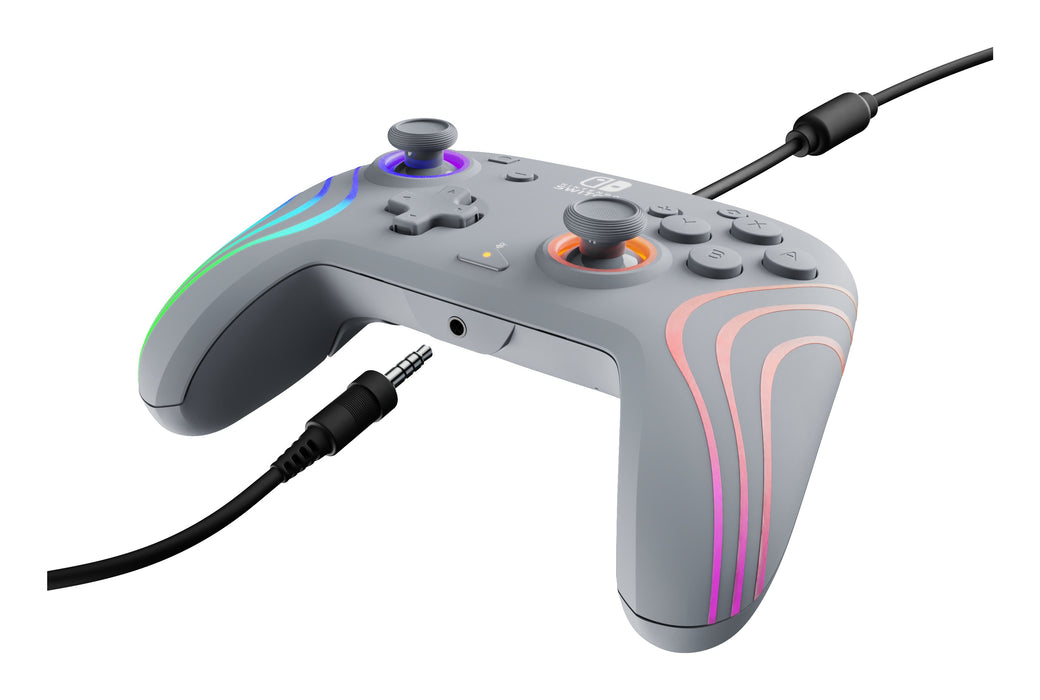 EAN 708056071981 - PDP Afterglow Wave Gris USB Gamepad Analógico/Digital Nintendo Switch, Nintendo Switch OLED imagen 8