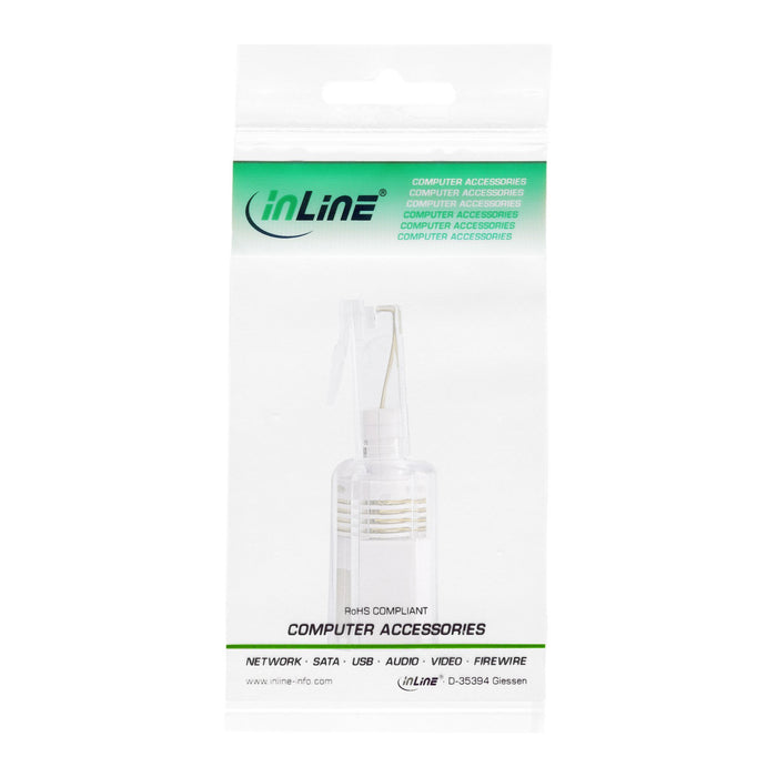 EAN 4043718096008 - InLine 18890L cambiador de género para cable RJ-10 Transparente imagen 3