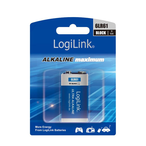 EAN 4052792047950 - LogiLink 6LR61B1 pila doméstica Batería de un solo uso Alcalino imagen 2