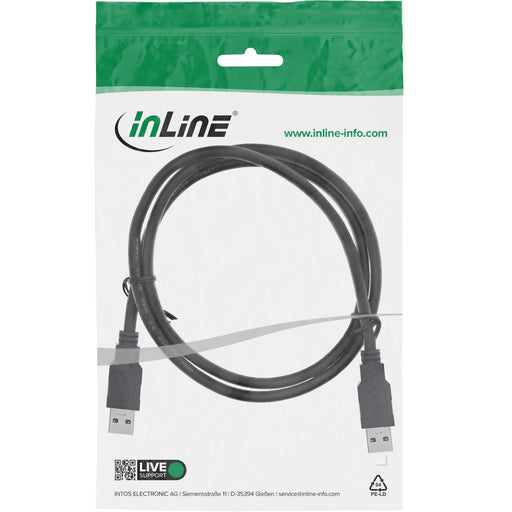 EAN 4043718288311 - InLine 35215 cable USB USB 3.2 Gen 1 (3.1 Gen 1) 1,5 m USB A Negro imagen 2