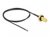 EAN 4043619126613 - DeLOCK 12661 cable coaxial 0,5 m Negro imagen 1