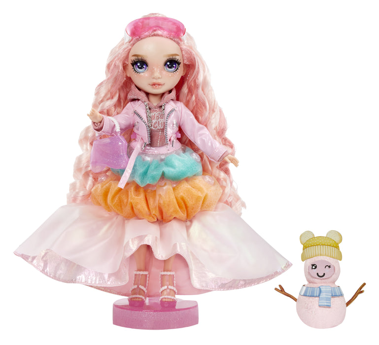 EAN 0035051120827 - Rainbow High Winter Wonderland Doll- Bella (Pink) imagen 1
