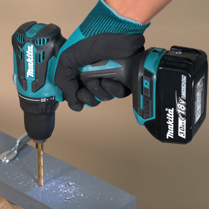 EAN 197050009845 - Makita DDF490Z taladro 1900 RPM Sin llave 1,7 kg Azul, Negro imagen 18