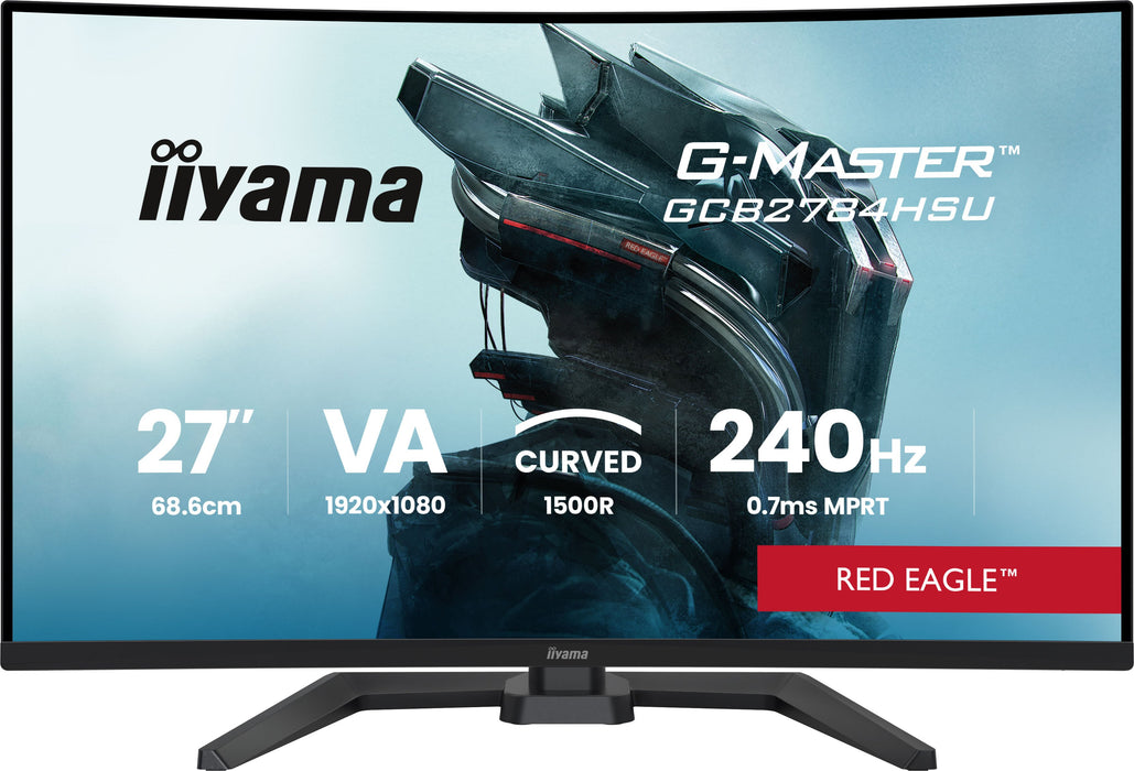 EAN 4948570127566 - iiyama G-MASTER GCB2784HSU-B1 27" 240Hz pantalla para PC 68,6 cm (27") 1920 x 1080 Pixeles Negro imagen 8