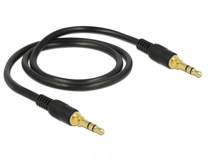 EAN 4043619855452 - DeLOCK 85545 cable de audio 0,5 m 3,5mm Negro imagen 2