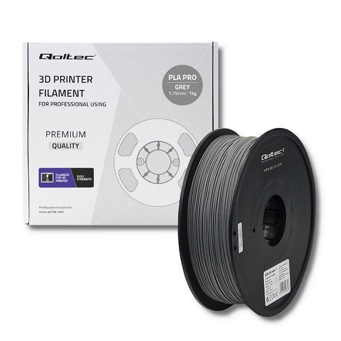 EAN 5901878506722 - Qoltec 50672 material de impresión 3d Ácido poliláctico (PLA) Gris 1 kg imagen 5