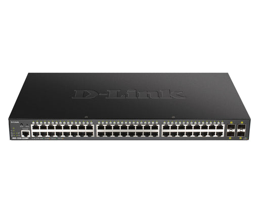 EAN 0790069467905 - D-Link DGS-1250-52XMP Gestionado L3 Energía sobre Ethernet (PoE) Negro imagen 1