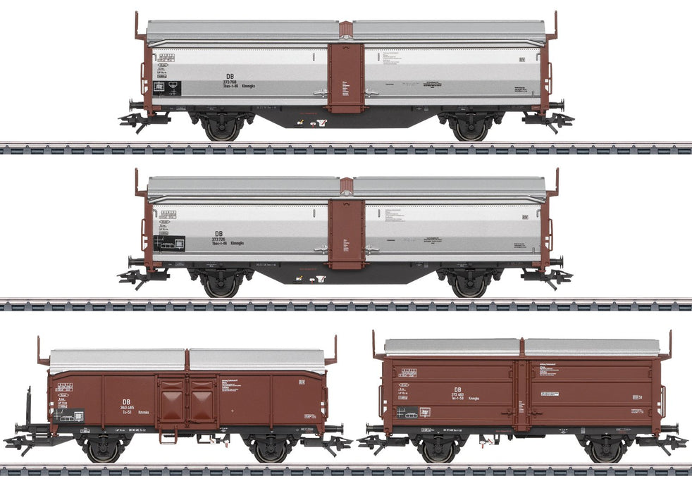 EAN 4001883473017 - Märklin Type Tbes-t-66 Sliding Roof / Sliding Wall Car Set parte y accesorio de modelo a escala Vagón de  imagen 2