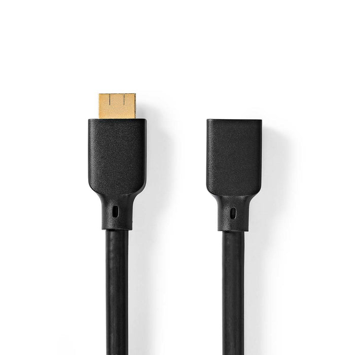 EAN 5412810412136 - Nedis CVGB35090BK20 cable HDMI 2 m HDMI tipo A (Estándar) Negro imagen 1